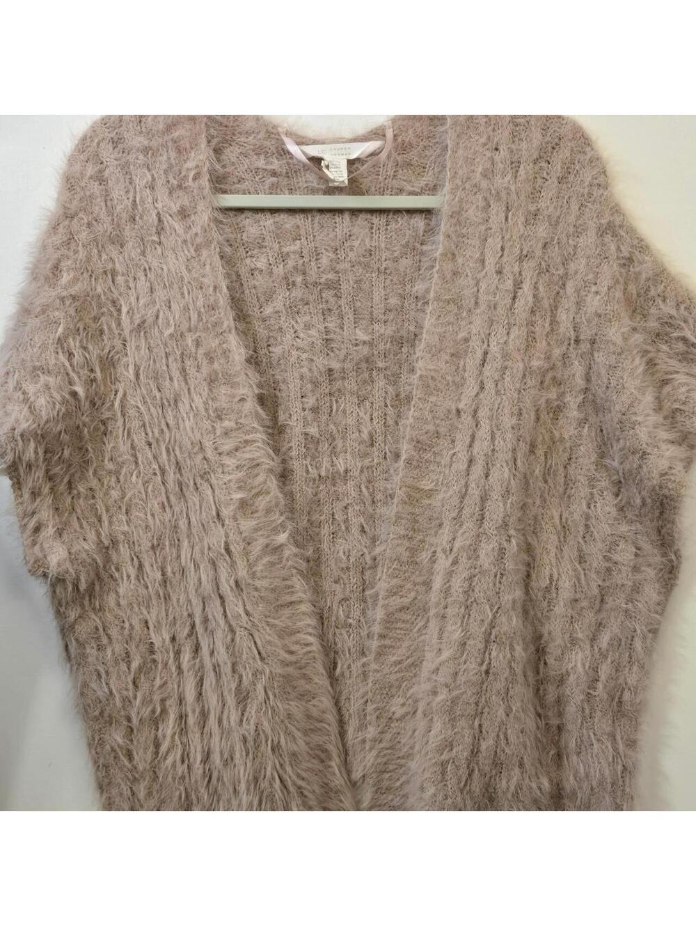 Lauren Conrad Women's Pink and Tan Cardigan